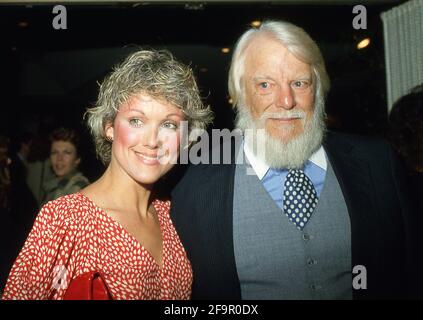 Patty Bean et Denver Pyle Circa années 80 crédit: Ralph Dominguez/MediaPunch Banque D'Images