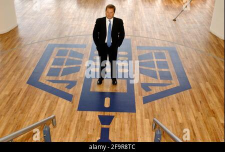 CHARLES DUNSTONE DE L'ENTREPÔT DE CARPHONE À L'HY OFFICE À WEST LONDON. 23/1/02 PILSTON Banque D'Images