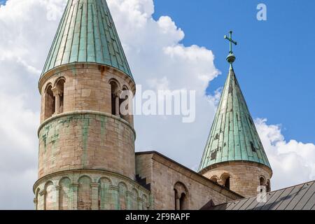 Gernrode im Harz Stiftskirche St. Cyriakus Banque D'Images