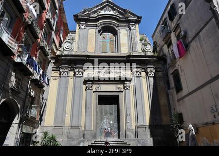 Napoli - Chiesa di Sant'Aspreno ai Crociferi Banque D'Images