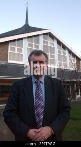 NIGEL RICHARDSON , DIRECTEUR DE L'ÉCOLE PERSE À CAMBRIDGE.26 FÉVRIER 2007 TOM PILSTON Banque D'Images