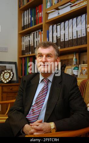 NIGEL RICHARDSON , DIRECTEUR DE L'ÉCOLE PERSE À CAMBRIDGE.26 FÉVRIER 2007 TOM PILSTON Banque D'Images