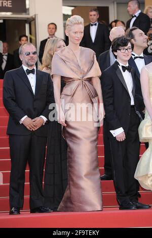 Cannes, France. 16 mai 2012 ouverture du tapis rouge et du premier film Moonrise Kingdom lors du 65e Festival de Cannes Banque D'Images