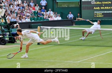 WIMBLEDON 2010. 6e jour. 26/6/2010 PHOTO DAVID ASHDOWN Banque D'Images