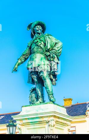 monument du roi gustav adolf (suède) Banque D'Images