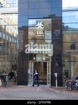 Université de Linköping, LIU, Campus US, Université des sciences de la santé, Hôpital universitaire. Banque D'Images