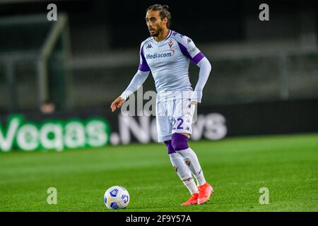 Martin Caceres (ACF Fiorentina) pendant Hellas Verona vs ACF Fiorentina, football italien Serie A match, Vérone, IT - photo .LiveMedia/Alessio Marini Banque D'Images