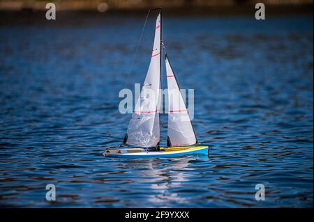 Vue sur une promenade autour du parc national de Talkin Tarn Banque D'Images