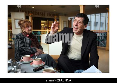 Alan Jimmy Johnson, le chef d'une famille de voyage d'origine irlandaise. A été poursuivi pendant plusieurs années par la police enquêtant sur des vols d'art et d'antiquités. Photographié dans Cheltenham.photographie par David Sandison The Independent Banque D'Images