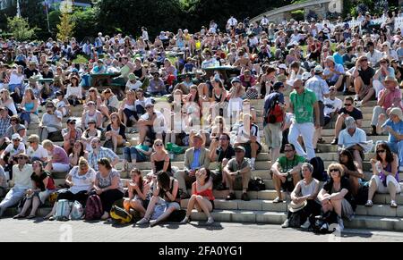 WIMBLEDON 2010. 2ÈME JOUR 22/6/2010 PHOTO DAVID ASHDOWN Banque D'Images