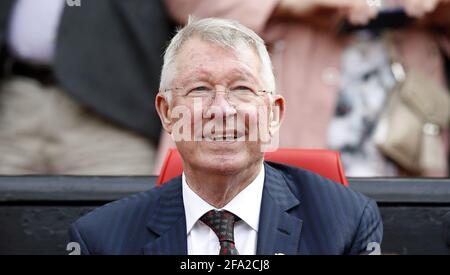 Photo du dossier datée du 26-05-2019 de Sir Alex Ferguson. Date de publication : jeudi 22 avril 2021. Banque D'Images