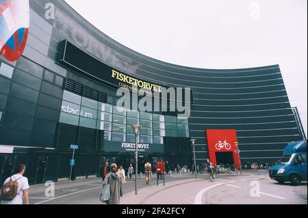 Copenhague, Danemark - 6 juin 2014. Centre commercial Fisketorvet. Banque D'Images
