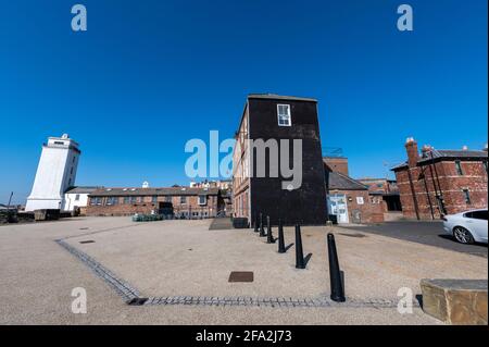 North Shields Low Light Lighthouse, North Shields, Tyne and Wear, Royaume-Uni Banque D'Images