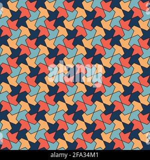 Motif arabe décoratif sans couture. Ornement islamique. Illustration vectorielle Illustration de Vecteur