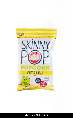 Sac moulant à motif pop-corn Banque D'Images