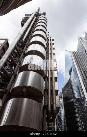 Lloyds Building dans la ville de Londres Banque D'Images