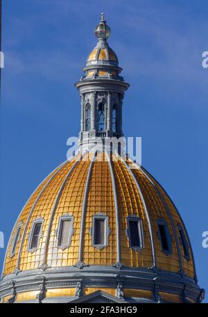 Colorado State Capitol Building, situé au 200 East Colfax Avenue à Denver, Colorado, États-Unis. Banque D'Images