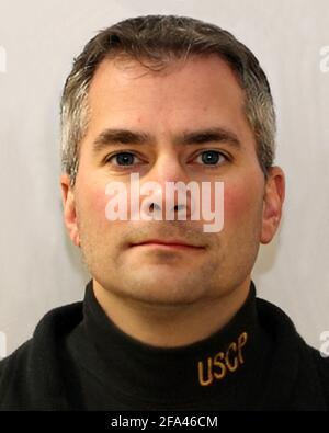 2020 CA , Washington , Etats-Unis : le héros américain Brian Sicknick ( 1978 - 2021 ), l'officier de police du Capitole qui est décédé le 7 2021 janvier , après avoir été blessé face à des émeutiers au Capitole des Etats-Unis Hil à Washington . Photo portrait du photographe officiel de la police du Capitole des États-Unis . - ÉMEUTES AU CAPITOLE - portrait - ritrato - HISTOIRE - FOTO STORICHE - uniforme militaire - uniforme divisa militare - POLIZIA - POLIZIOTTO - POLICIER - cop - vittima - victime --- Archivio GBB Banque D'Images