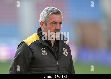 Daryl Powell entraîneur en chef de Castleford Tigers au jeu Banque D'Images