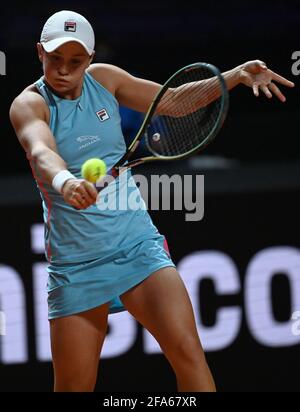 Stuttgart, Allemagne. 23 avril 2021. Tennis, WTA Tour, Stuttgart, célibataires, femmes, Quarterfinales, Barty (Australie) - Pliskova (République tchèque): Ashleigh Barty. Credit: Marijan Murat/dpa/Alamy Live News Banque D'Images