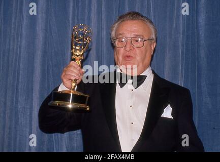 PASADENA, CA - SEPTEMBRE 16 : Vincent Gardenia participe à la 42e édition annuelle des Primetime Emmy Awards le 16 septembre 1990 à l'auditorium civique de Pasadena, en Californie. 16 septembre 1990 crédit : Ralph Dominguez/MediaPunch Banque D'Images