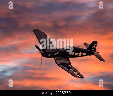 Vought F4U Corsair Banque D'Images