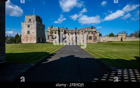 Château Ford près de la frontière anglo-écossaise Banque D'Images