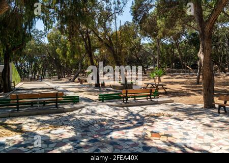 Parc de la Reine Sofía à Guardamar, espagne, europe Banque D'Images