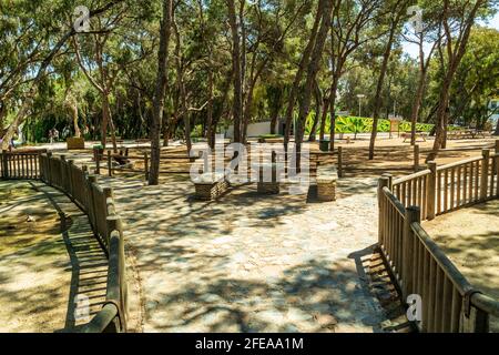 Parc de la Reine Sofía à Guardamar, espagne, europe Banque D'Images