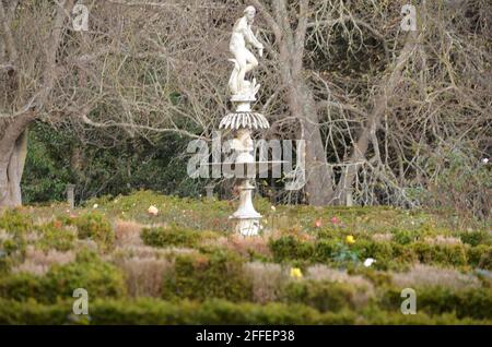 Jardins publics Quinta do Imperador du XIXe siècle à Funchal, Madère (Portugal) Banque D'Images