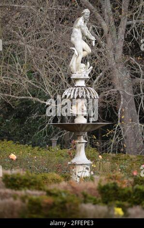 Jardins publics Quinta do Imperador du XIXe siècle à Funchal, Madère (Portugal) Banque D'Images