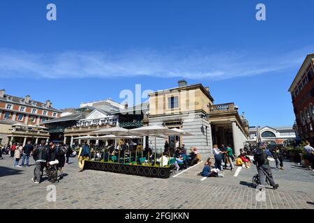 Covent Garden piazza, Market, West End, Londres, Royaume-Uni Banque D'Images