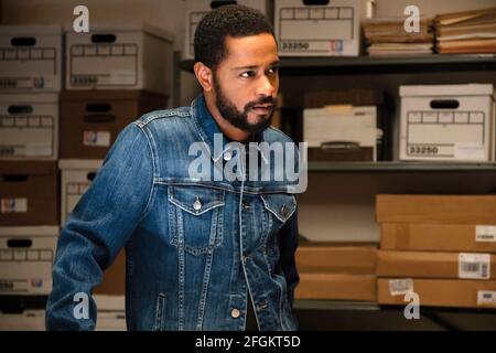 LAKEITH STANFIELD dans LA PHOTOGRAPHIE (2020), réalisé par STELLA MEGHIE. Credit: Perfect World Pictures / Wwill Packer Productions / Album Banque D'Images