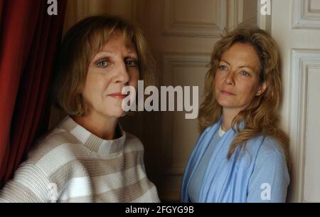 JENNY SEAGROVE ET NICHOLS MCAULIFFE AU LYRIC THEATRE.21/11/05 TOM PILSTONSEAGROVE MCAULIFFE PILSTON Banque D'Images