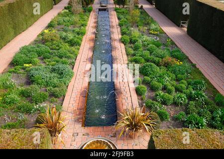 L'exposition du jardin de l'Alhambra est située dans les jardins spécialisés à Roundhay à Leeds, West Yorkshire, Royaume-Uni Banque D'Images