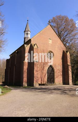 Sonniger Frühlingstag BEI Kloster Dinklage in Niedersachsen Banque D'Images