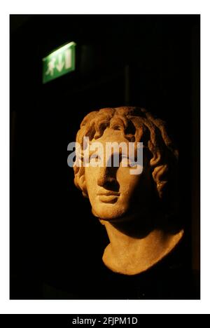 Alexander of Macédonon, (336-323 av. J.-C.) UNE nouvelle exposition de la Perse antique qui s'ouvre au British Museum..... 9 sept 2005 au 8 janv. 2006.pic David Sandison 7/9/2005 Banque D'Images