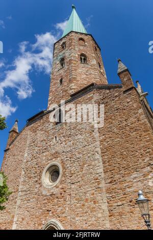 Tour de l'église historique de Saint-Petri à Braunschweig, Allemagne Banque D'Images