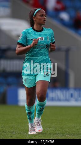 Sheffield, Angleterre, le 24 avril 2021. Taylor Hinds de Liverpool lors du match de la Premier League à Bramall Lane, Sheffield. Le crédit photo devrait se lire: Simon Bellis / Sportimage Banque D'Images