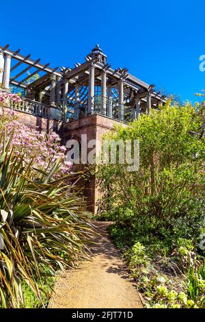 Hampstead Heath Pergola et Hill Gardens, nord de Londres, Royaume-Uni Banque D'Images