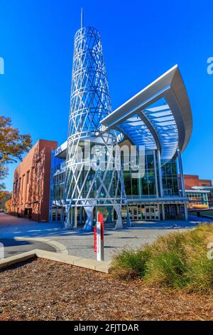 RALEIGH, NC, États-Unis - 24 NOVEMBRE : Talley Student Union le 24 novembre 2017 à l'Université d'État de Caroline du Nord à Raleigh, en Caroline du Nord. Banque D'Images