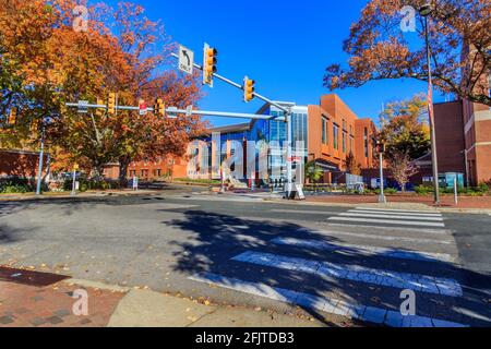 RALEIGH, NC, États-Unis - 24 NOVEMBRE : Talley Student Union le 24 novembre 2017 à l'Université d'État de Caroline du Nord à Raleigh, en Caroline du Nord. Banque D'Images