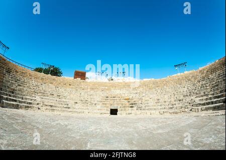 Le site archéologique de Kourion, Chypre Banque D'Images