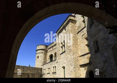 France, Vaucluse, Parc naturel régional du Mont Ventoux, le Barroux, château (XVIe siècle) Banque D'Images