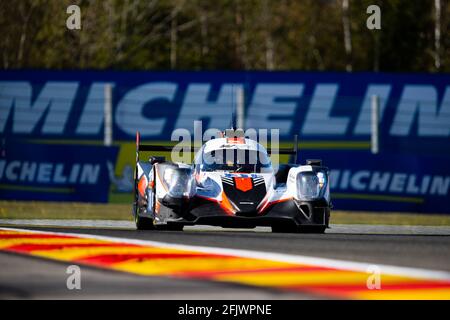 31 Frijns Robin (nld), Habsburg-Lothringen Ferdinand (aut), Milesi Charles (fra), Team WRT, Oreca 07 - Gibson, action pendant le Prologue du Championnat du monde d'endurance 2021 de la FIA sur le circuit de Spa-Francorchamps, du 26 au 27 avril à Stavelot, Belgique - photo Joao Filipe / DP Banque D'Images