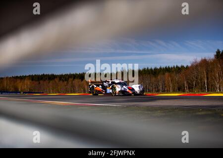 31 Frijns Robin (nld), Habsburg-Lothringen Ferdinand (aut), Milesi Charles (fra), Team WRT, Oreca 07 - Gibson, action pendant le Prologue du Championnat du monde d'endurance 2021 de la FIA sur le circuit de Spa-Francorchamps, du 26 au 27 avril à Stavelot, Belgique - photo Joao Filipe / DP Banque D'Images