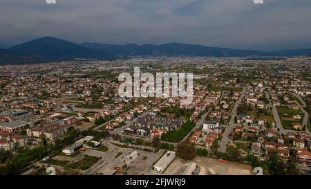 Vue aérienne de la station balnéaire de Fethiye. Turquie. Photo de haute qualité Banque D'Images
