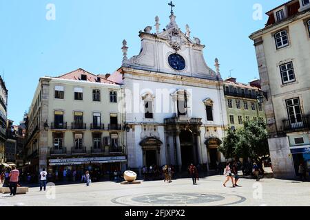 Église Saint-Dominique (Igreja de São Domingos) à Lisbonne, Portugal. Banque D'Images