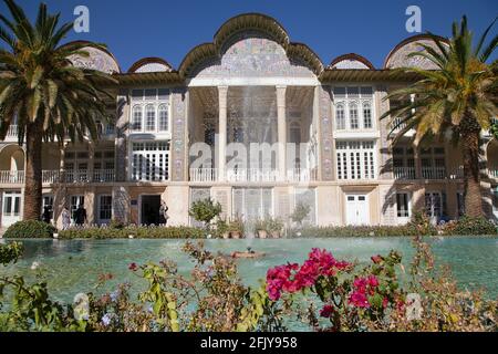 Eram Garten, à Shiraz, Iran Banque D'Images