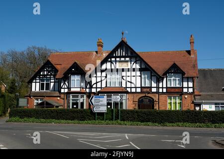 Hockley Heath social Club, Hockley Heath, West Midlands, Angleterre, Royaume-Uni Banque D'Images
